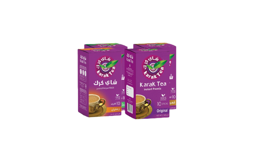 4 Mixed Instant Premix Karak Tea's Sachet (10 x 20g)